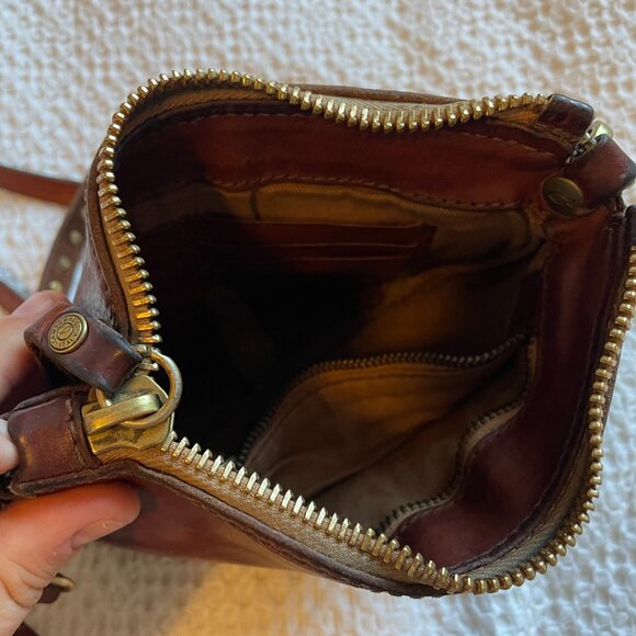 Campomaggi brown leather cross body and shoulder strap bag - Picture 5 of 5